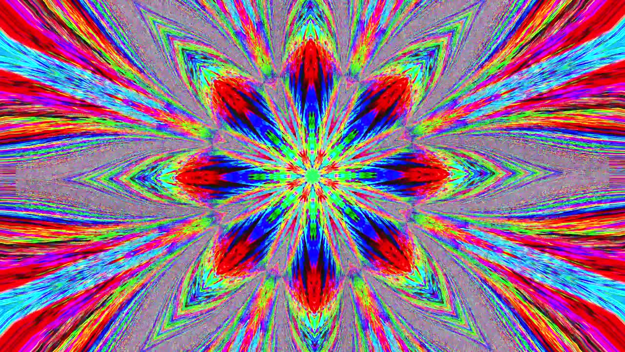 Spellbinding bad trip effect flare glittering background