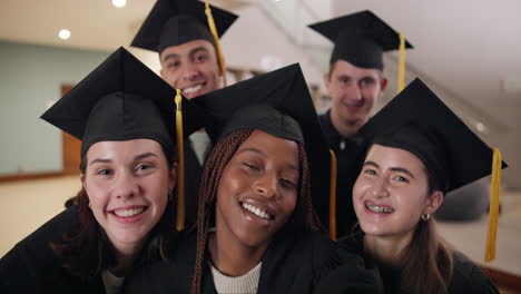 group of graduating students