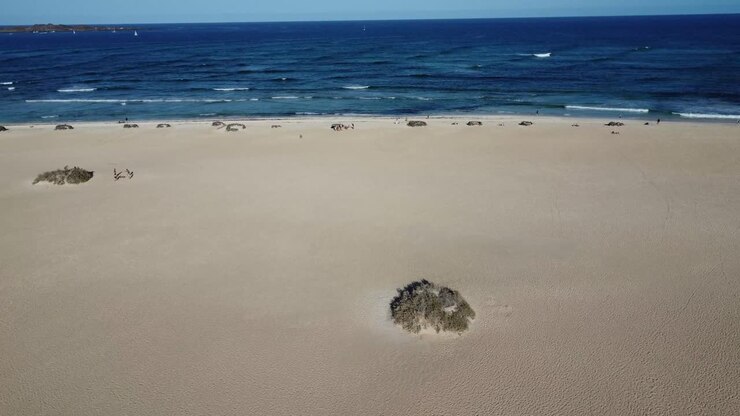 Spagna, Isole Canarie, spiaggia di Corralejo