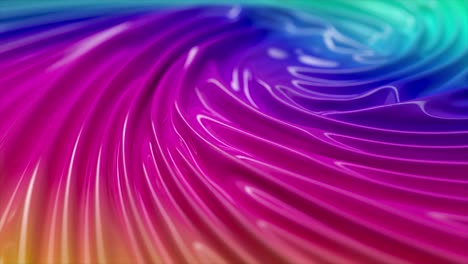 abstract rainbow liquid swirl