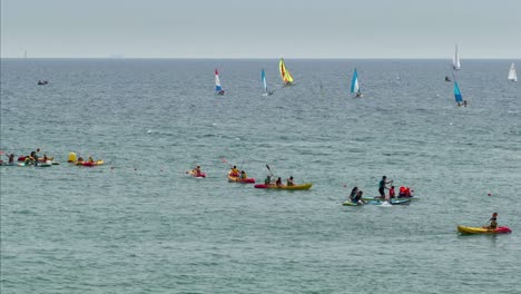 nautical activities.time lapse.
