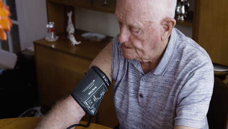 measuring blood pressure