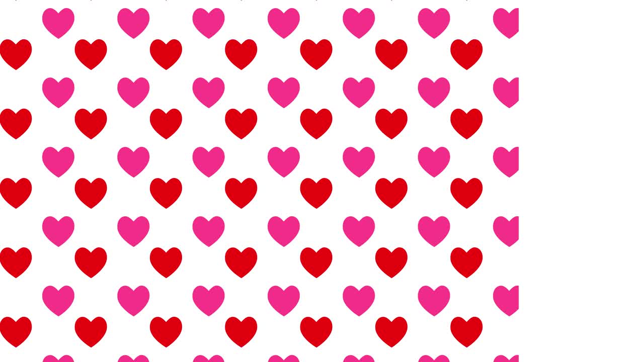 Animazione di sfondo con simbolo del cuore, grafica in movimento.