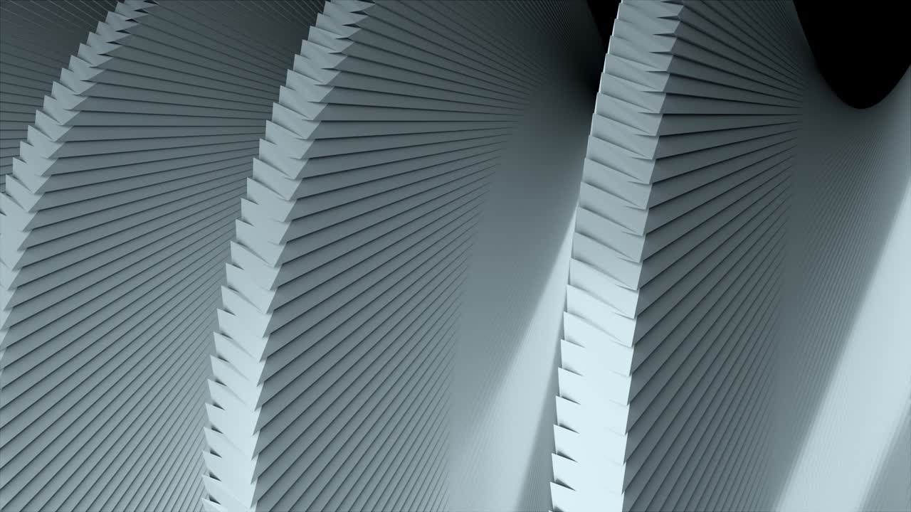 rotazione di semplice elica 3d, vista ravvicinata, sfondo di rendering 3d dinamico, sfondo aziendale generato dal computer