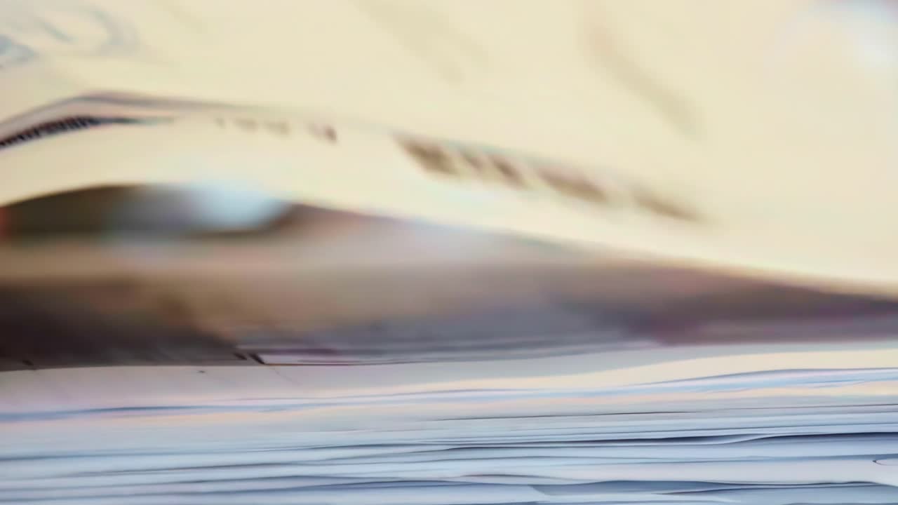 Hands sorting paperwork, flipping through office documents and contracts on desk, reviewing files for business administration, accounting and legal compliance