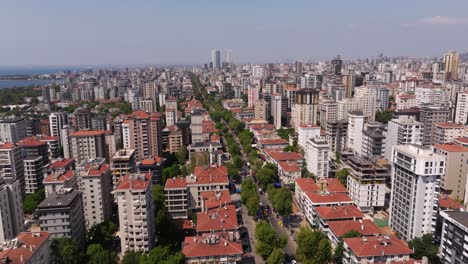 bagdat avenue in istanbul, turkey - famous shopping street