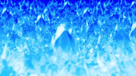 close up view of iceberg. abstract winter ice background. ice pieces. cold snow. light blue. 3d animation of crushed ice. loop animation.