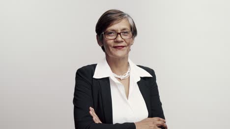 successful senior businesswoman