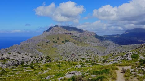 aerial: nus de sa corbata, mallorca, spain