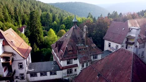 Aerial-View-Suitable-Building-For-Zombie-Movie