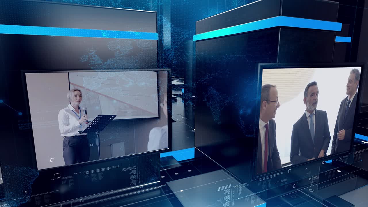 Intros &amp; Outros video template - 13 Video placeholders,2 Text placeholders,Color control,Full HD