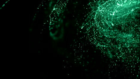 particles dust abstract light bokeh motion titles cinematic background loop