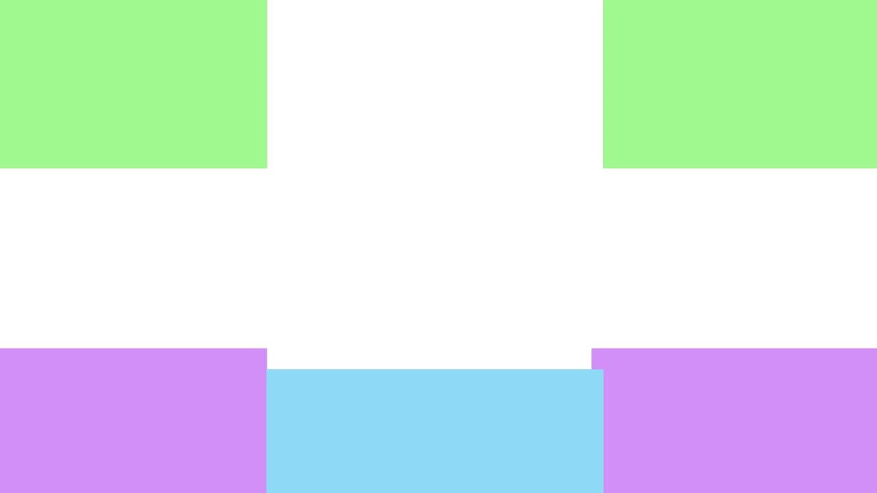 animación de formas geométricas coloridas en movimiento