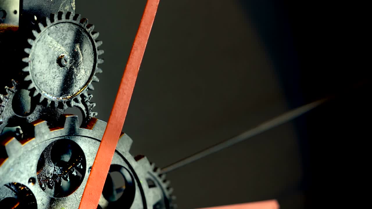 Rusty Retro Mechanic Clock Gears