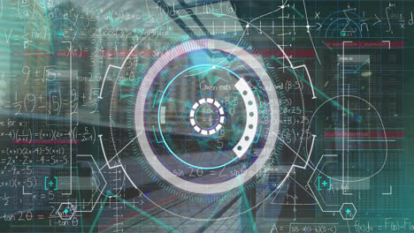 Animation-of-data-processing-over-cityscape