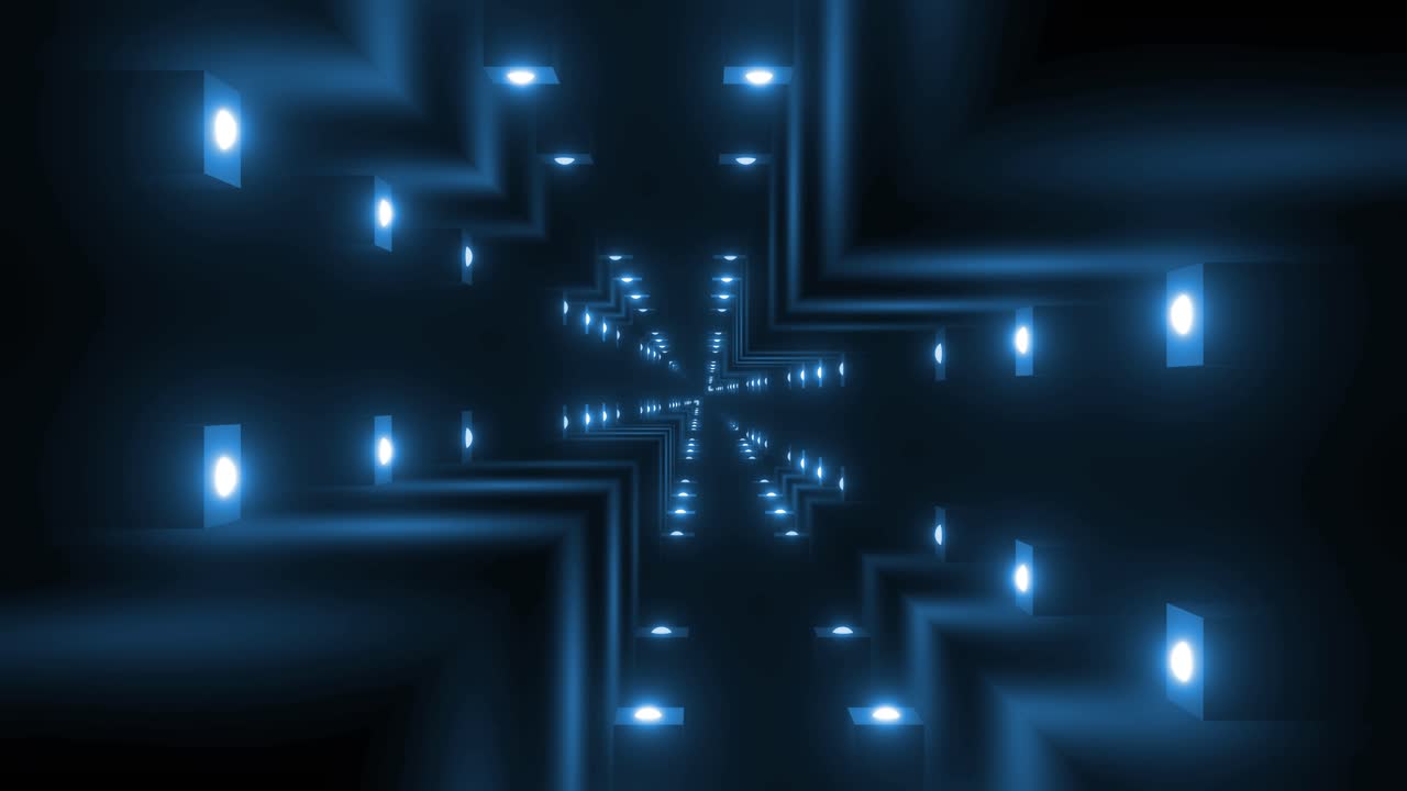 tunnel luminoso astratto