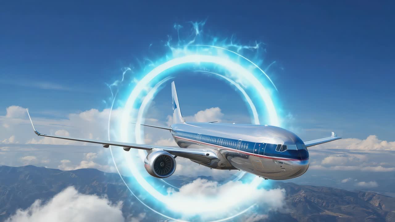 Airplane Teleportation