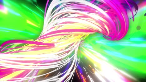 Animation-of-spinning-spiral-moving-in-seamless-loop-over-light-trails