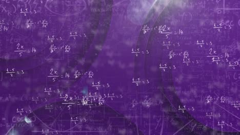 Animation-of-math-formulas-on-violet-background