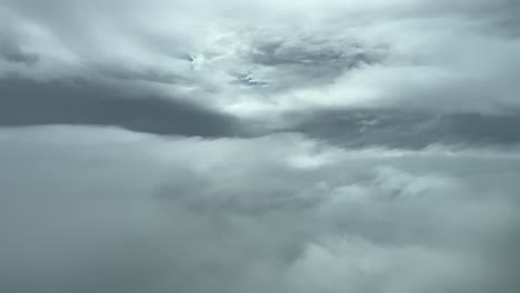 flying quiet amongst the clouds