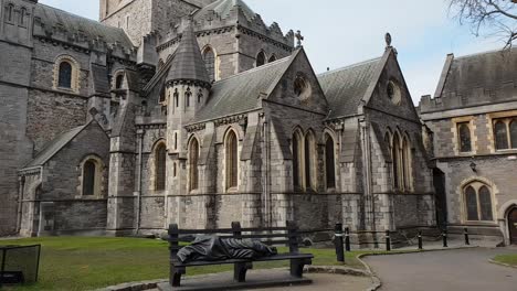 impressive church in dublin - the christchurch cathedral