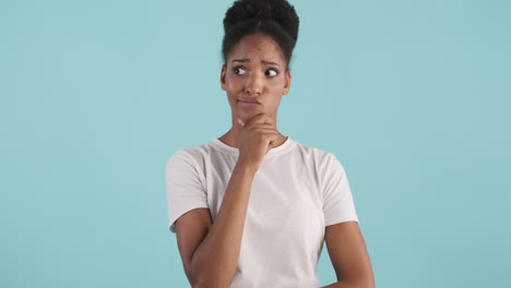 Pensive-attractive-woman-posing