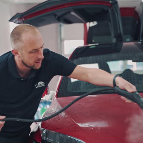 special work with car