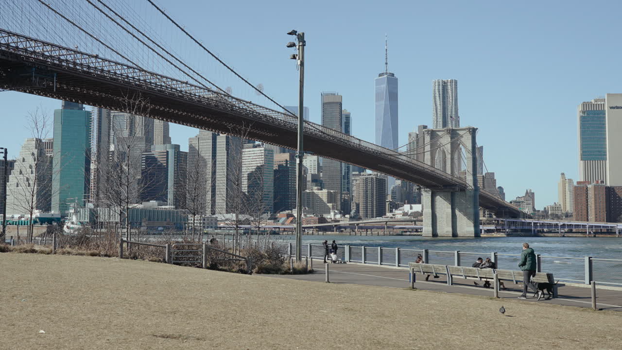 Brooklyn Bridge View from Park