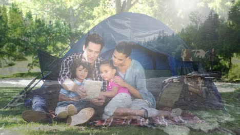 Family-camping-with-nature-transition