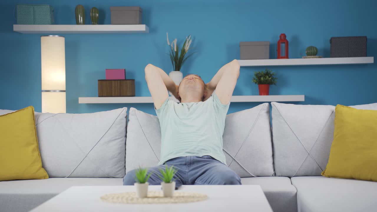 стрессовый человек.