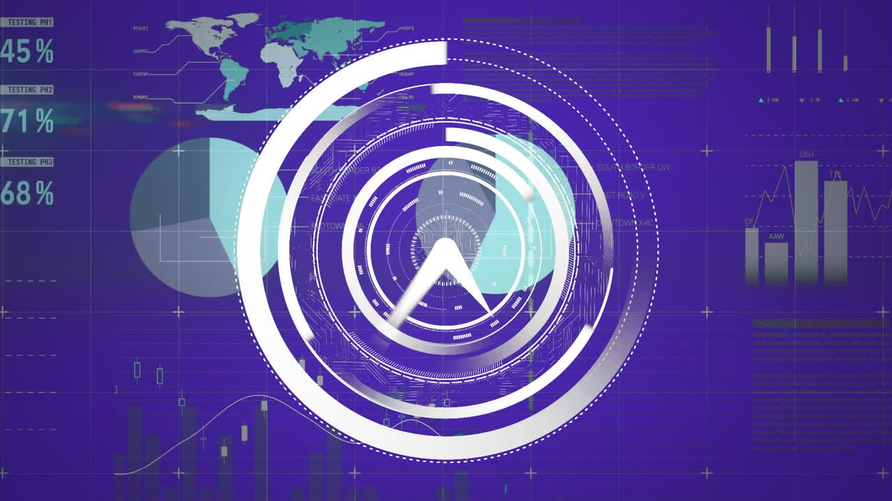 procesamiento de datos con reloj de movimiento rápido