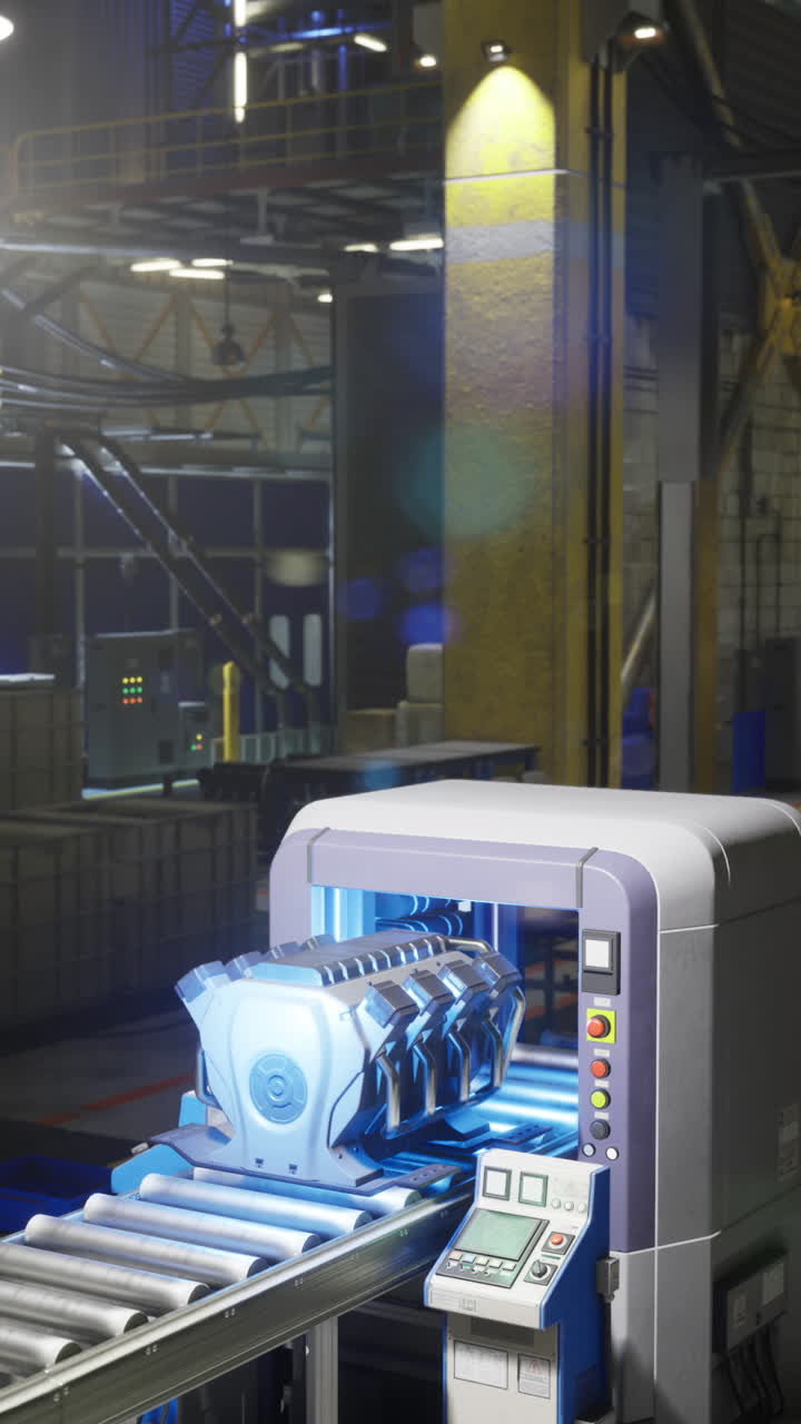 Conveyor belt system operating in a busy warehouse environment