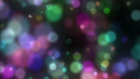 4k hermoso bokeh y rayos de luz - bucle