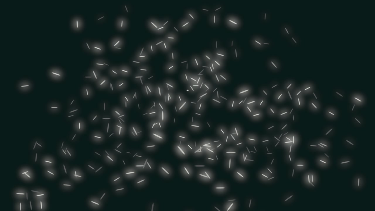 Fly confetti and glitters on fashion gradient