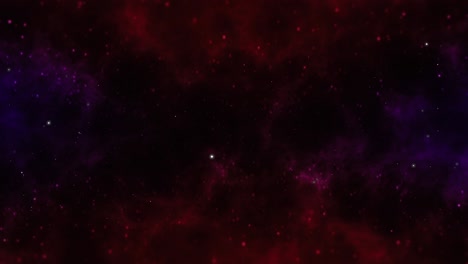 red confetti particles and bokeh lights on the red dramatic background 4k animation