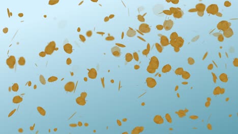 animazione di foglie cadenti loop autunno