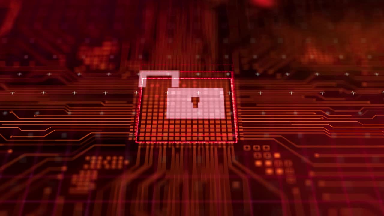 ataque al hardware de la computadora por parte de un hacker de microchips