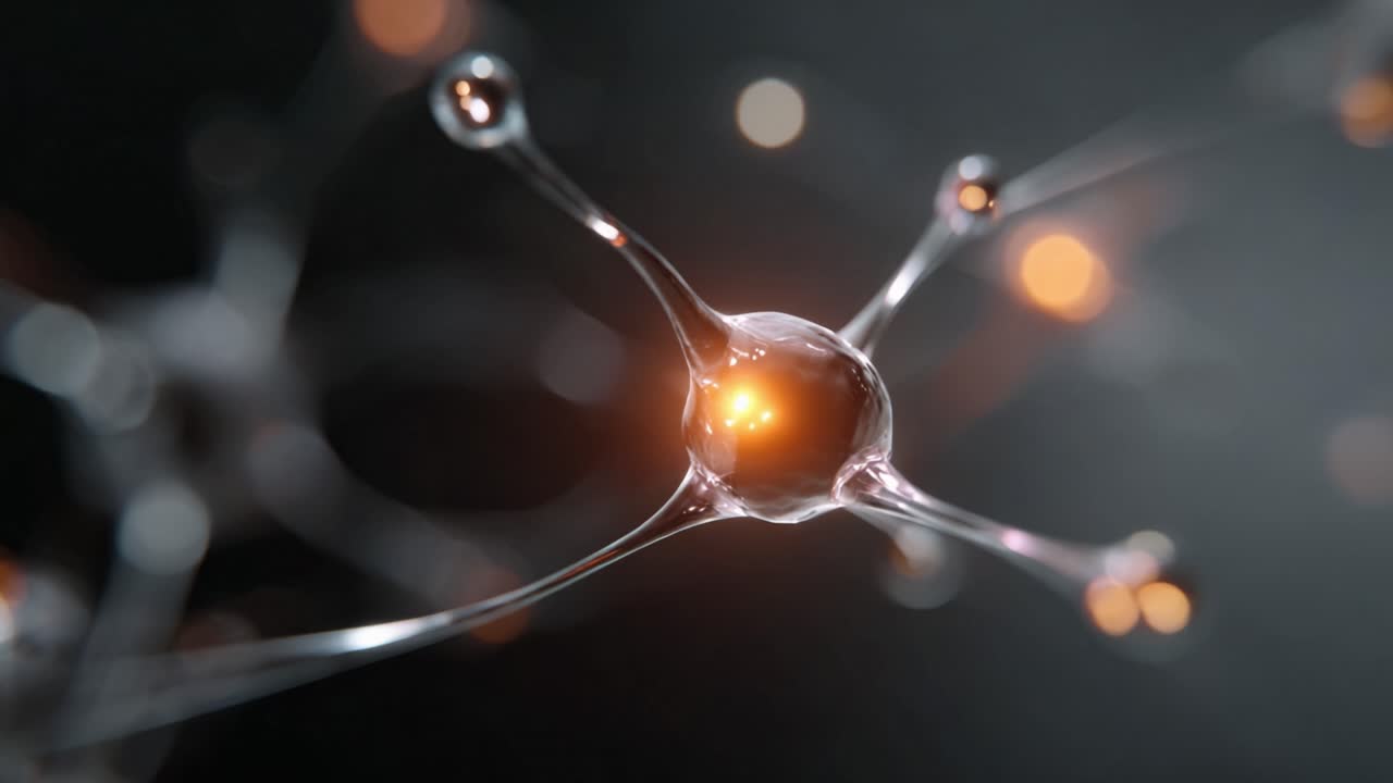 Stunning Close-Up of a Neuron Cell: A Glimpse into the Complex World of Neurobiology and the Intricate Connections that Form the Basis of Life