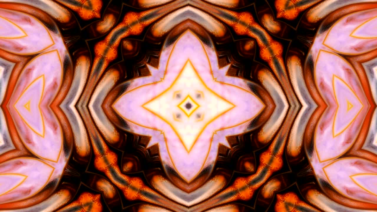 movimiento de fondo de kaleidoscopio abstractamente colorido