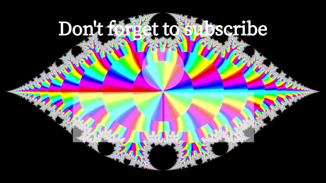 사이키델릭 플래시 엔드 카드 엔딩 스크린 모션 그래픽