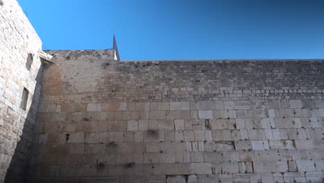 western wall wailing wall jerusalem israel temple handheld