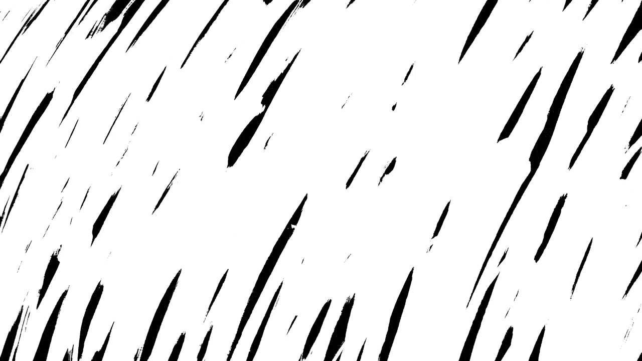 Animated Black and White Grunge Brush Strokes Loop
