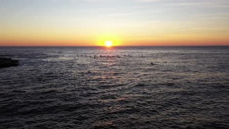 sydney - morning paddling bondi beach