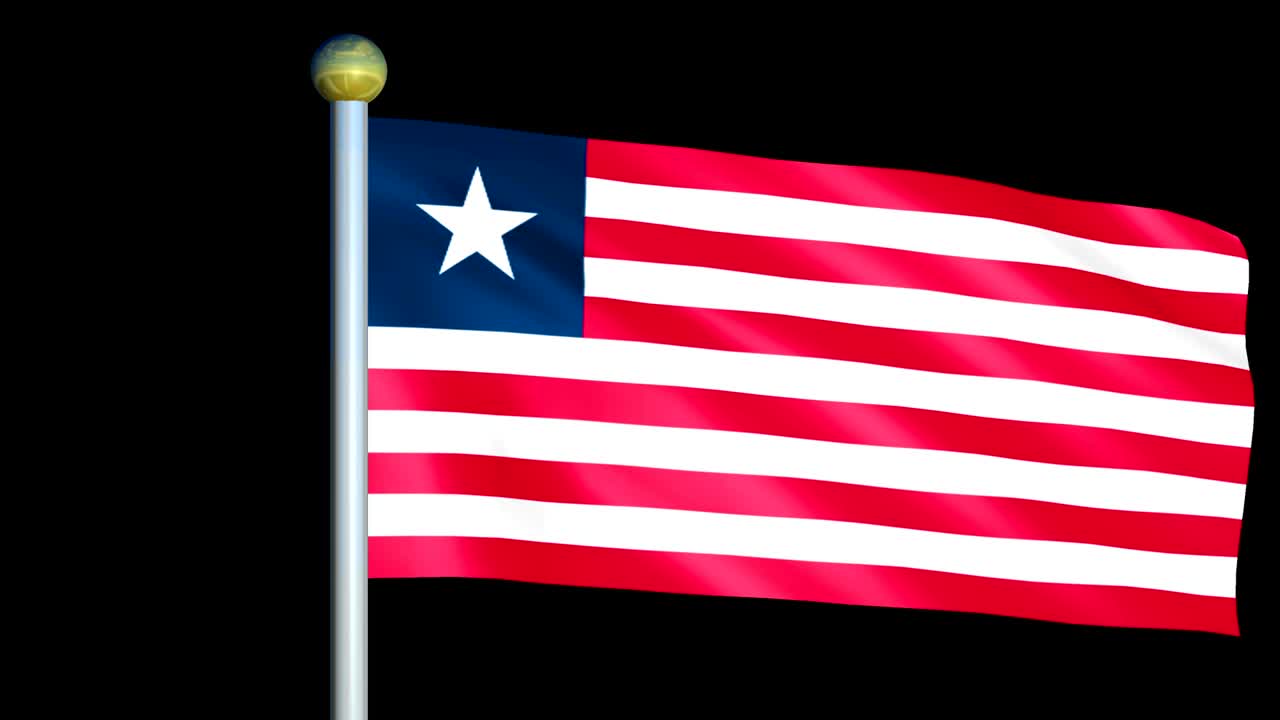 라이베리아의 큰 루핑 애니메이션 발