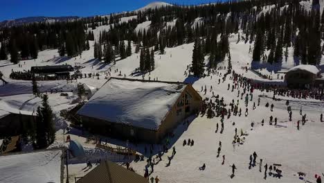 Estación-De-Esquí-Nevada-En-Colorado