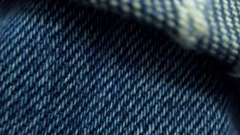 denim fabric material macro close up