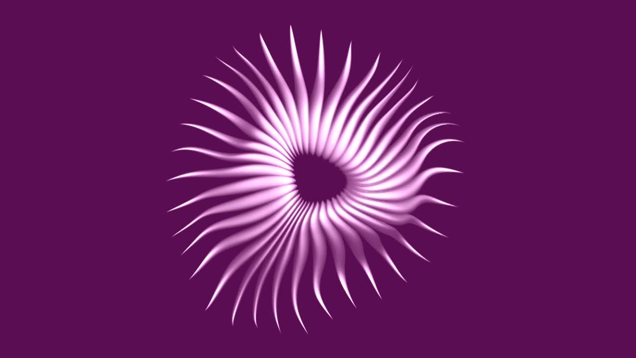 Abstract Background Pulsing Organic Flower Petal Bloom 19