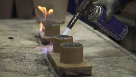 metalworking process with torch