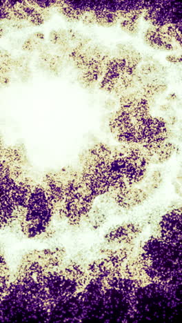 fondo en espiral púrpura y dorado abstracto