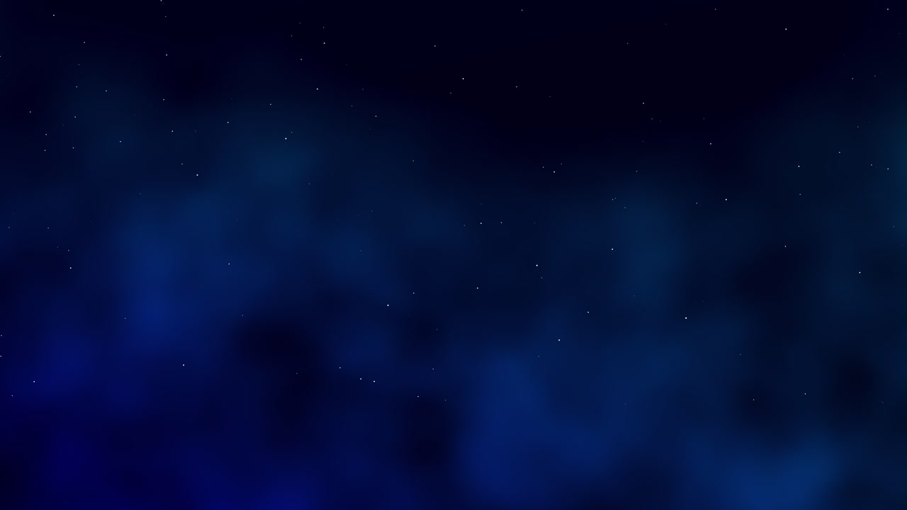 Dark Blue Night Sky with Stars